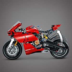 42107 LEGO Technic Motocicleta Ducati Panigale V4 R (646 Piezas) - KATZER