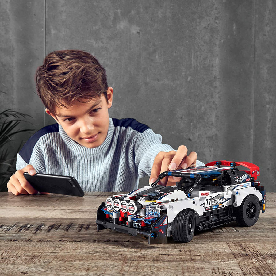 42109 LEGO Technic Auto Top Gear Rally Car (463 Piezas) - KATZER