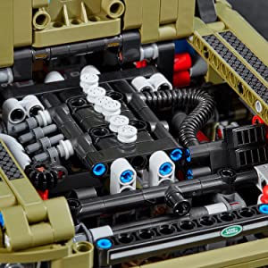 42110 LEGO Technic Camioneta Land Rover Defender (2.573 Piezas) - KATZER