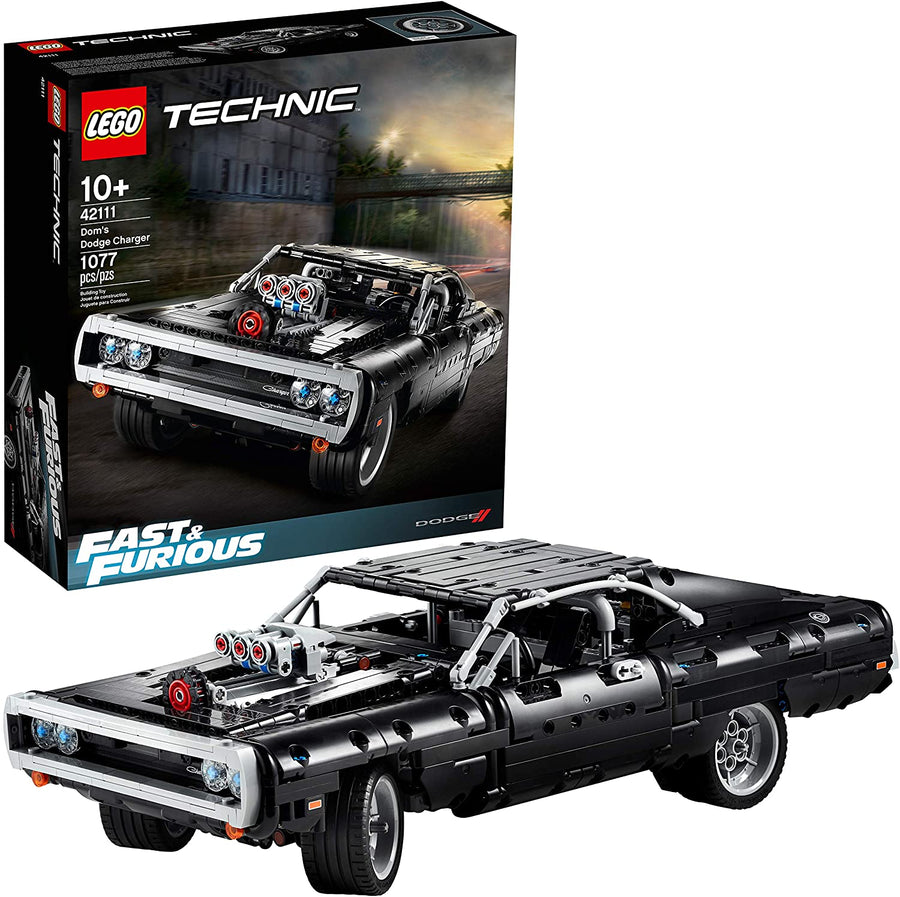 42111 LEGO Technic Auto Fast & Furious Dom's Dodge Charger (1077 Piezas) - KATZER