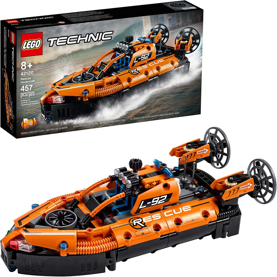 42120 LEGO Technic Lancha Aerodeslizador De Rescate (457 Piezas) - KATZER