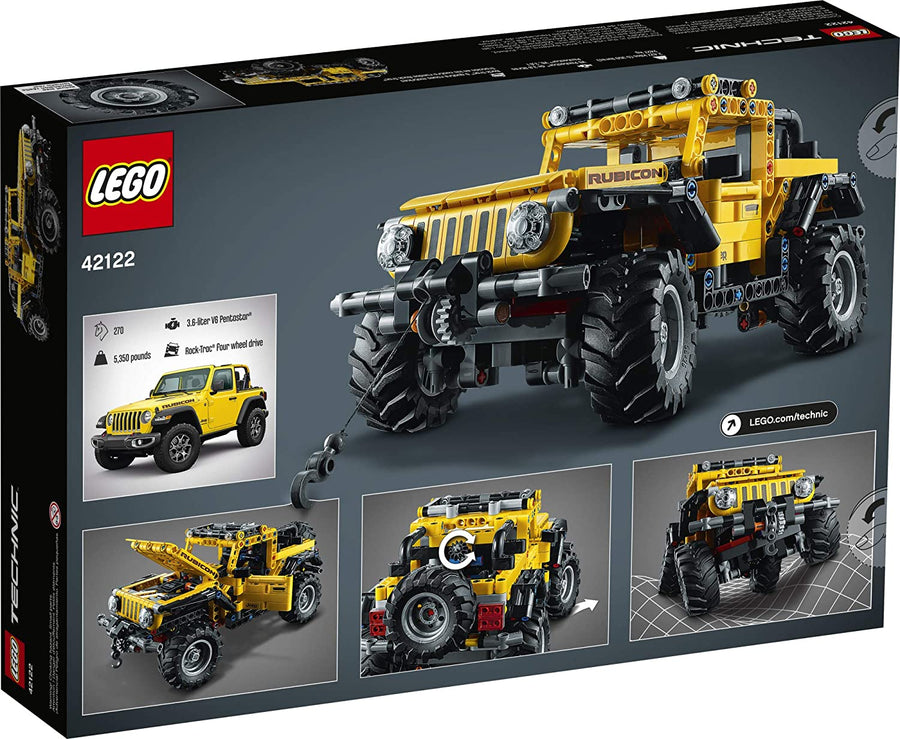 42122 LEGO Technic Jeep Wrangler (665 Piezas) - KATZER