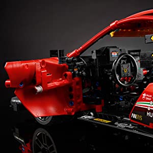 42125 LEGO Technic Ferrari 488 GTE (1677 piezas) - KATZER