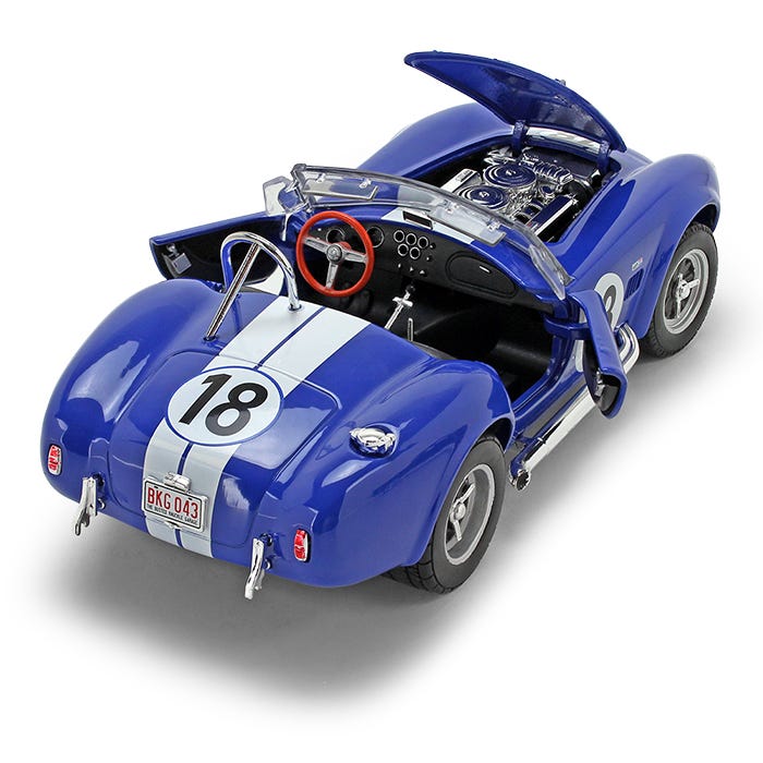 49-0422B6 Auto Shelby 427 S/C Cobra Busted Knuckle Escala 1:24 - KATZER