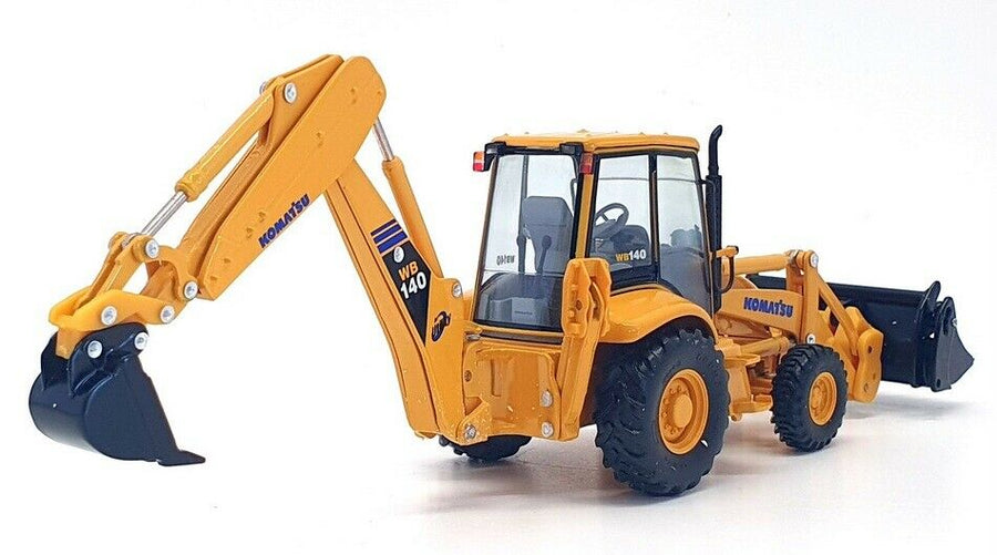 50-0193 Retroexcavadora Komatsu WB140 Escala 1:50 (Modelo Descontinuado) - KATZER