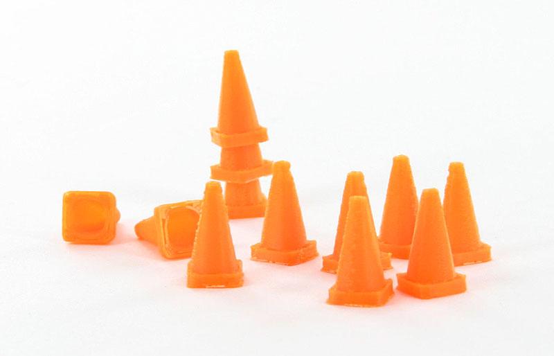 50-110-OR Kit de 18 Conos de Seguridad Escala 1:50 (Naranja) - KATZER