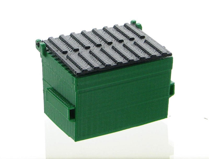 50-230-GR Kit de Contenedor de Basura Escala 1:50 (Verde) - KATZER