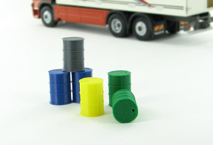 50-240-AS Kit de 6 Cilindros Paquete de colores Escala 1:50 - KATZER