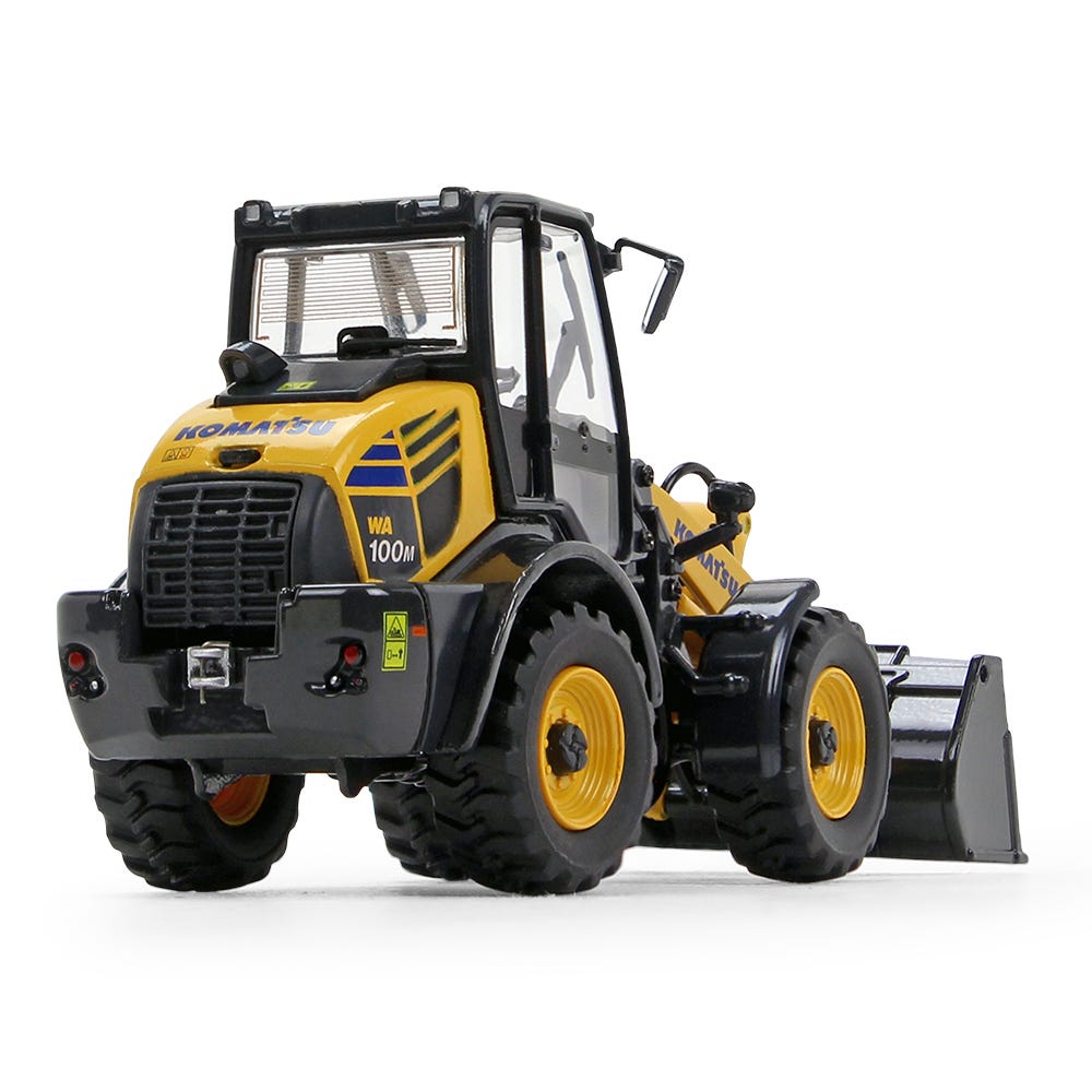 Cargador De Ruedas Komatsu WA100M-8 Escala 1:50 (Modelo Descontinuado)