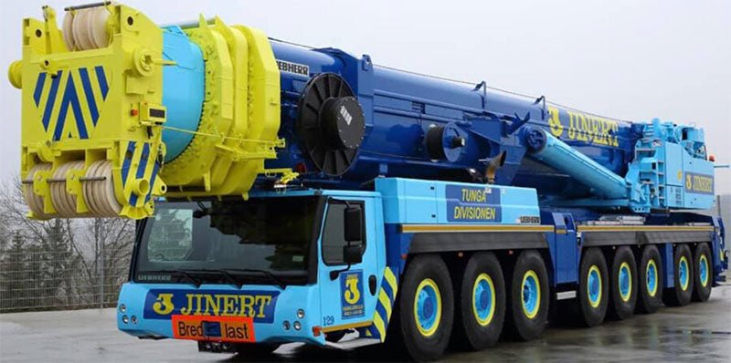 Grúa Hidráulica Liebherr 1500-8.1 Escala 1:50 (Pre Venta)