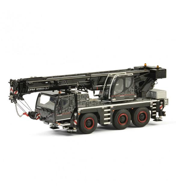 54-2002 Liebherr Ltm 1050-3.1 Black Escala 1:50 Grúas