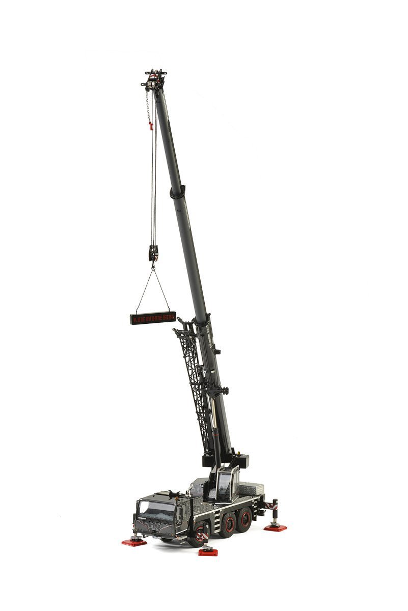 54-2002 Liebherr Ltm 1050-3.1 Black Escala 1:50 Grúas