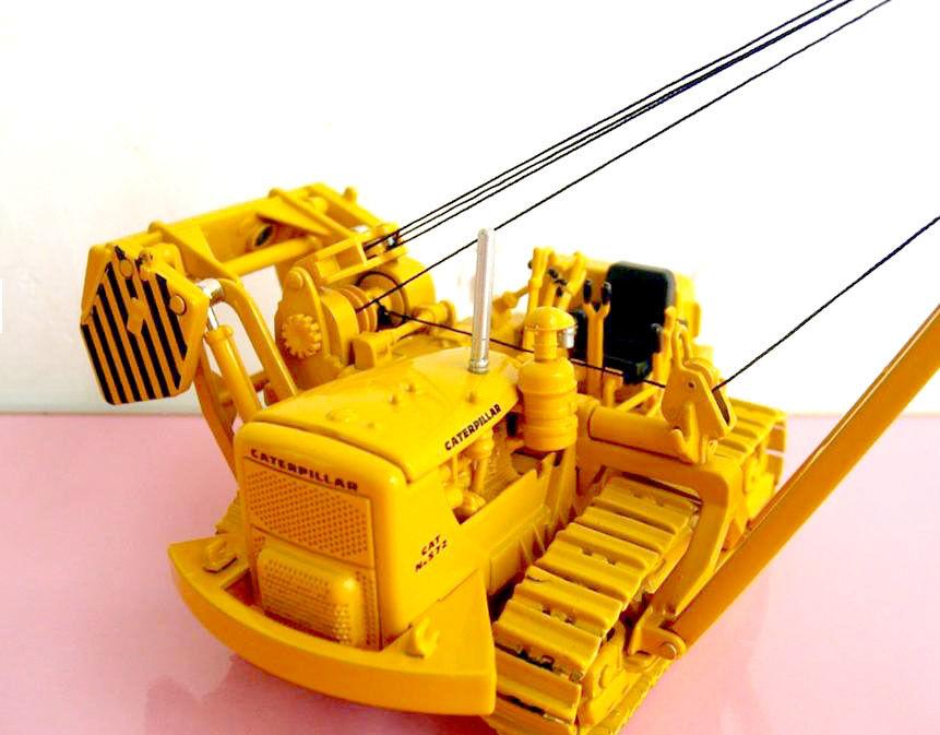 55210 Track-Type Pipelayer -Tiende Tubos Cat 527C Escala 1:50 Tractor De Orugas