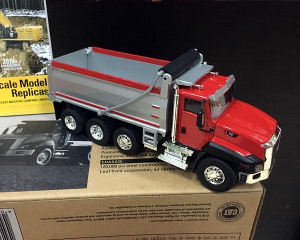 85502C Volquete Rojo Cat Ct660 Escala 1:50 Volquetes