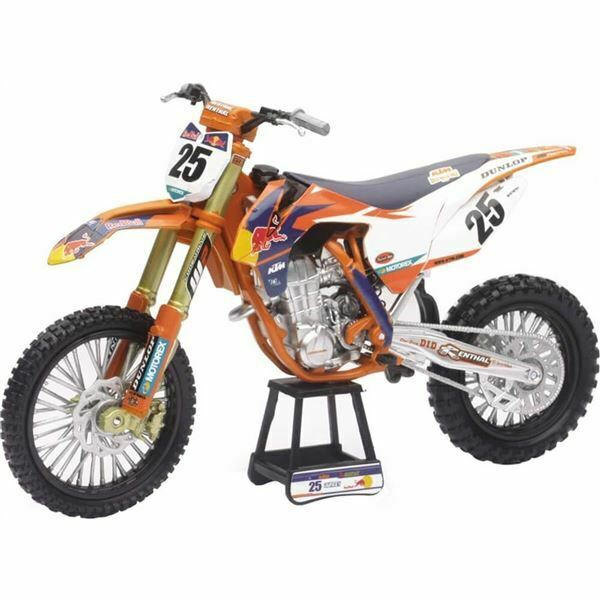 KTM 450 SX-F Marvin Musquin Motorcycle 1:10 Scale