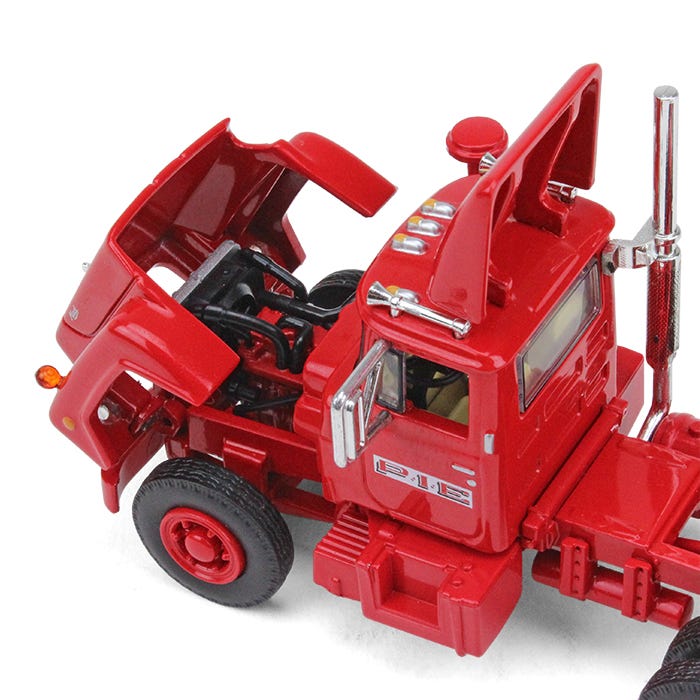 Tráiler Mack R-Model Day Cab 28' P.I.E Escala 1:64
