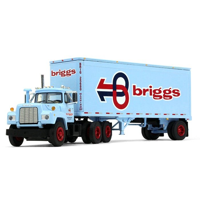 Traíler Mack R-Model 28' Briggs Escala 1:64