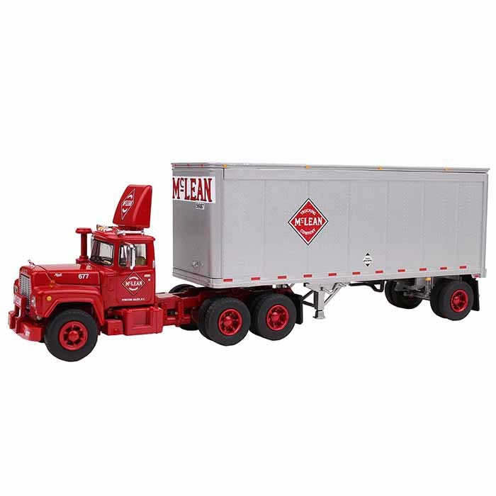 Traíler Mack R-Model 28' McLean Trucking Company Escala 1:64