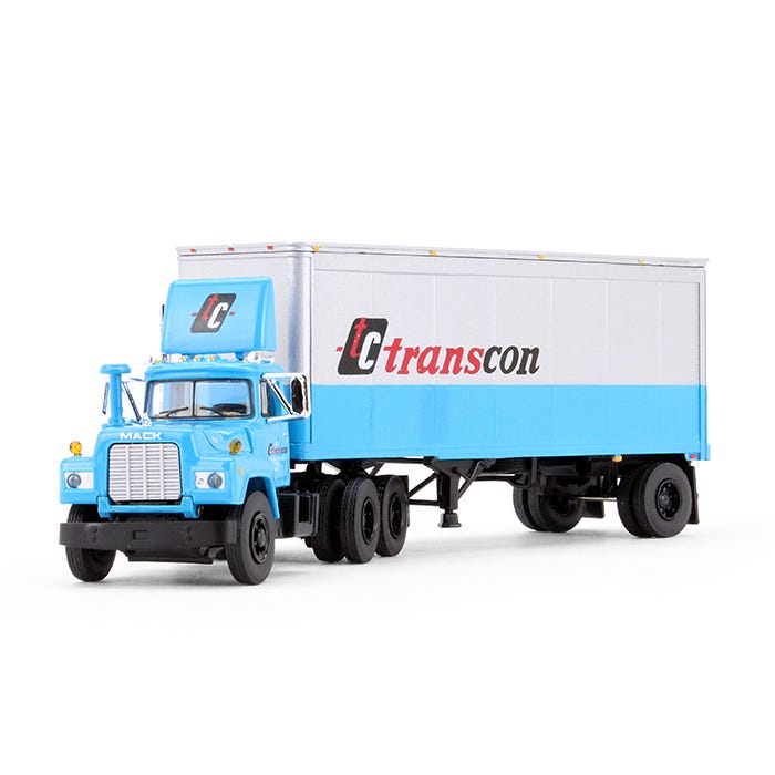Traíler Mack R-Model 28' TC Transcon Escala 1:64