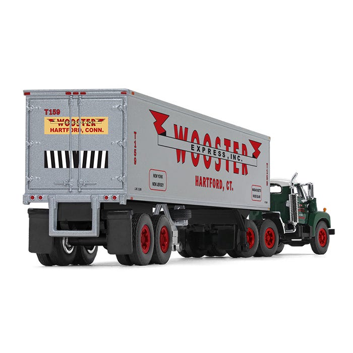Traíler Mack B-61 40' Wooster Escala 1:64 (Modelo Descontinuado)