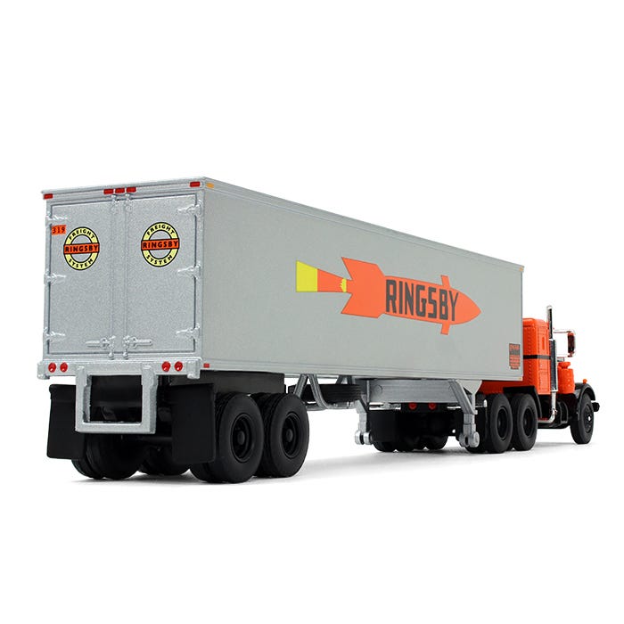 Traíler Peterbilt 351 40' Escala 1:64 (Modelo Descontinuado)