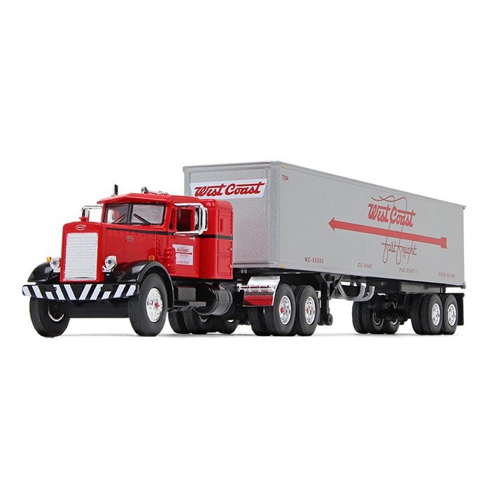 Tráiler Peterbilt 351 40' Escala 1:64