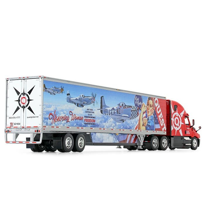 Traíler Freightliner Cascadia 53' Escala 1:64 (Modelo Descontinuado)