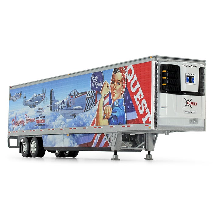 Traíler Freightliner Cascadia 53' Escala 1:64 (Modelo Descontinuado)