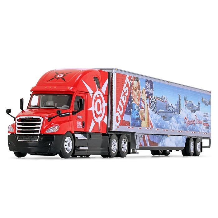 Traíler Freightliner Cascadia 53' Escala 1:64 (Modelo Descontinuado)