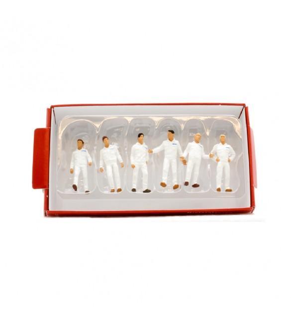 Mecánicos Con Overol Blanco Escala 1:50 (Modelo Descontinuado)