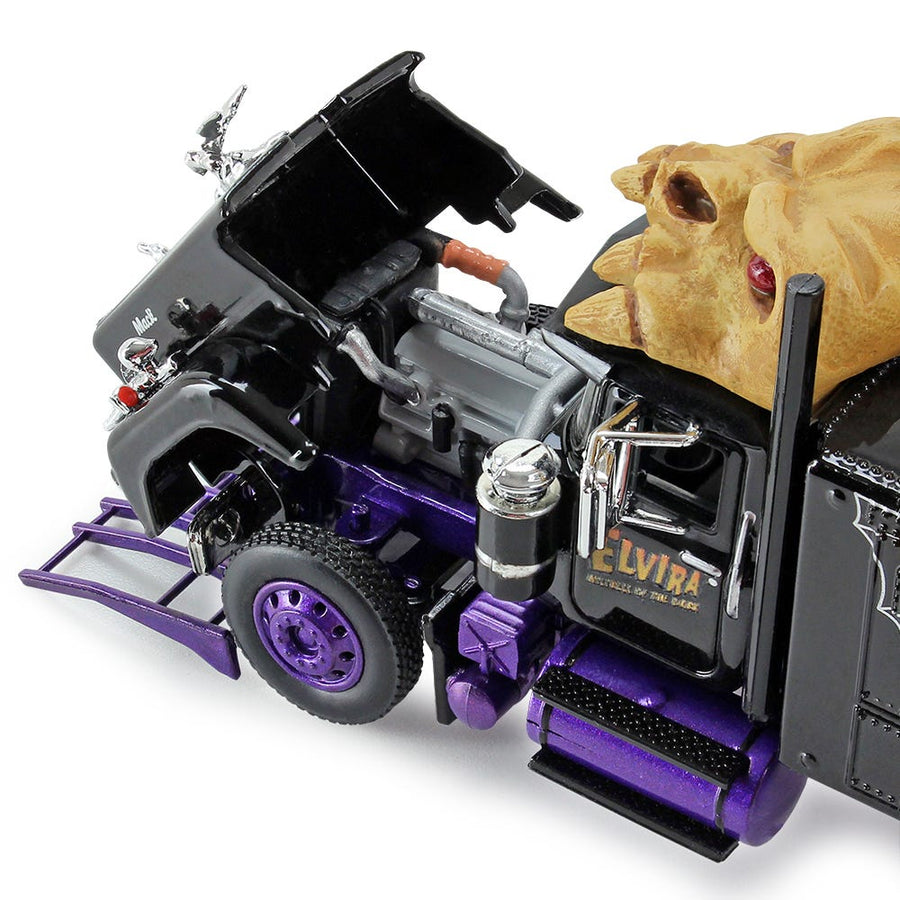 Tráiler Mack 40' Elvira Mistress Escala 1:64