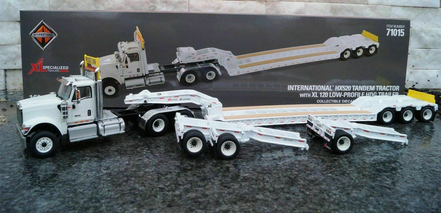 Cama Baja HX520 XL 120 International Blanco Escala 1:50 (Modelo Descontinuado)