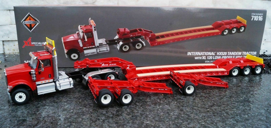 Cama Baja International HX520 XL 120 Rojo Escala 1:50 (Modelo Descontinuado)