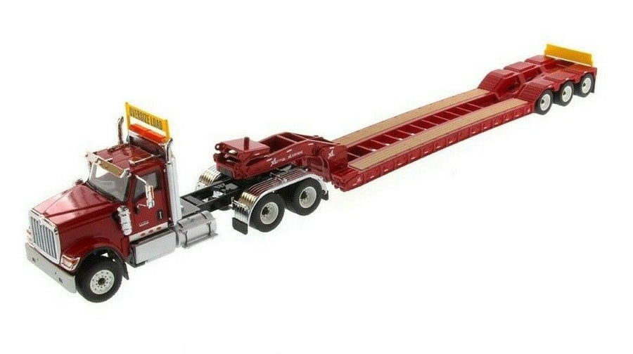 Cama Baja International HX520 XL 120 Rojo Escala 1:50 (Modelo Descontinuado)