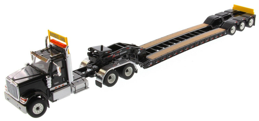 Cama Baja HX520 XL 120 International Negro Escala 1:50 (Modelo Descontinuado)