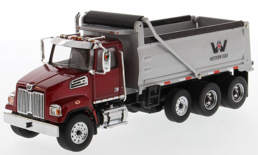Volquete Rojo Western Star 4700 Escala 1:50 (Modelo Descontinuado)