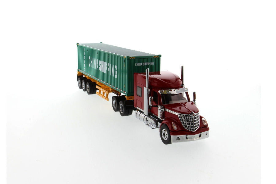 Tráiler International Lonestar & Container China Shipping 40' Escala 1:50 (Modelo Descontinuado)