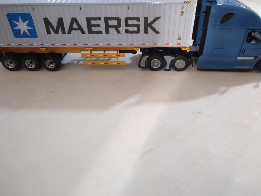 Trailer Freightliner New Cascadia Con Container Maersk Escala 1:50 (Modelo Descontinuado)