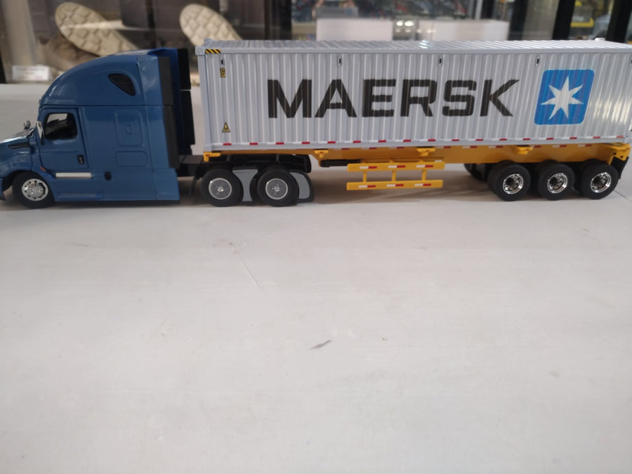 Trailer Freightliner New Cascadia Con Container Maersk Escala 1:50 (Modelo Descontinuado)