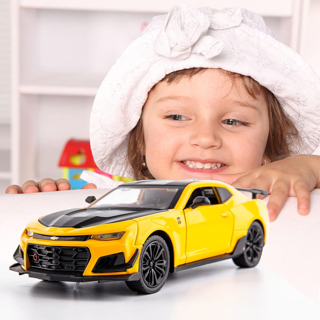 Auto Camaro Bumblebee Escala 1:24