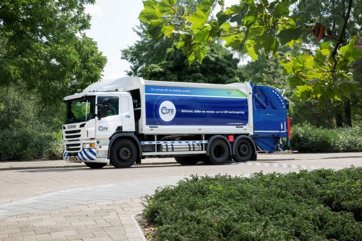 Camión De Basura Scania Cure Escala 1:50 (Modelo Descontinuado)