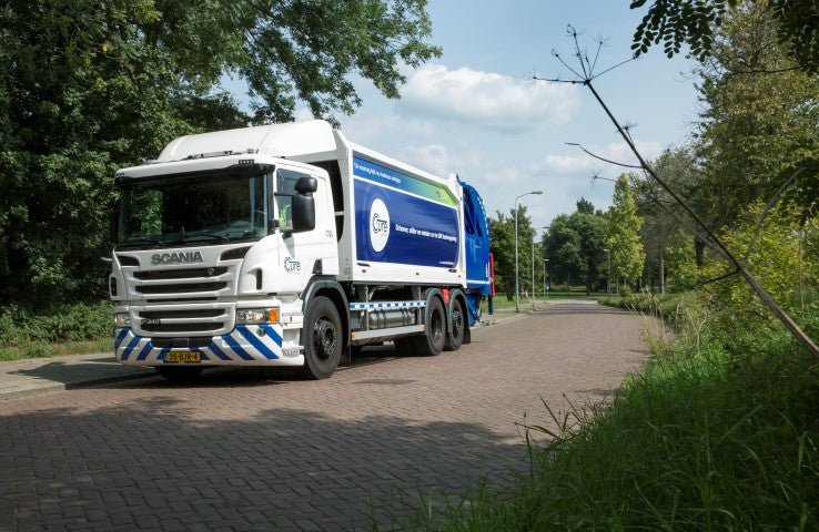 Camión De Basura Scania Cure Escala 1:50 (Modelo Descontinuado)