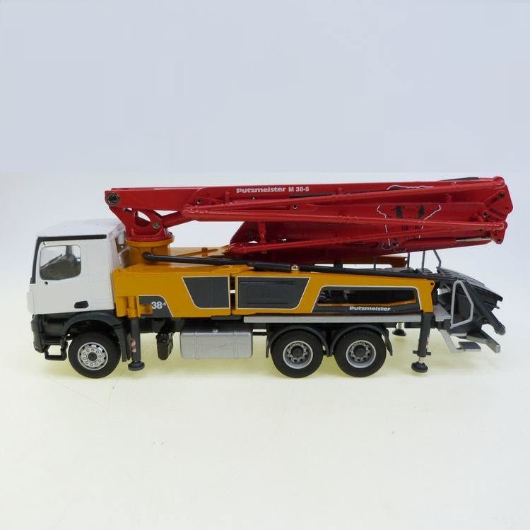 Bomba De Hormigón Putzmeister M38-5 RZ Escala 1:50