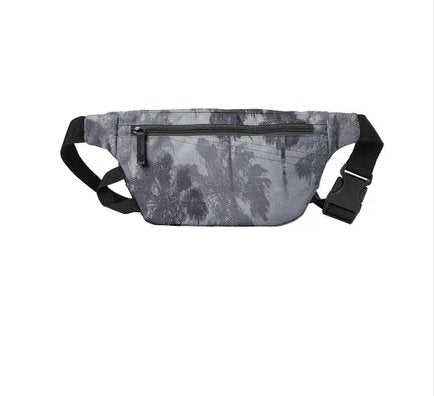 Canguro  Holding Grey Palm Leaves