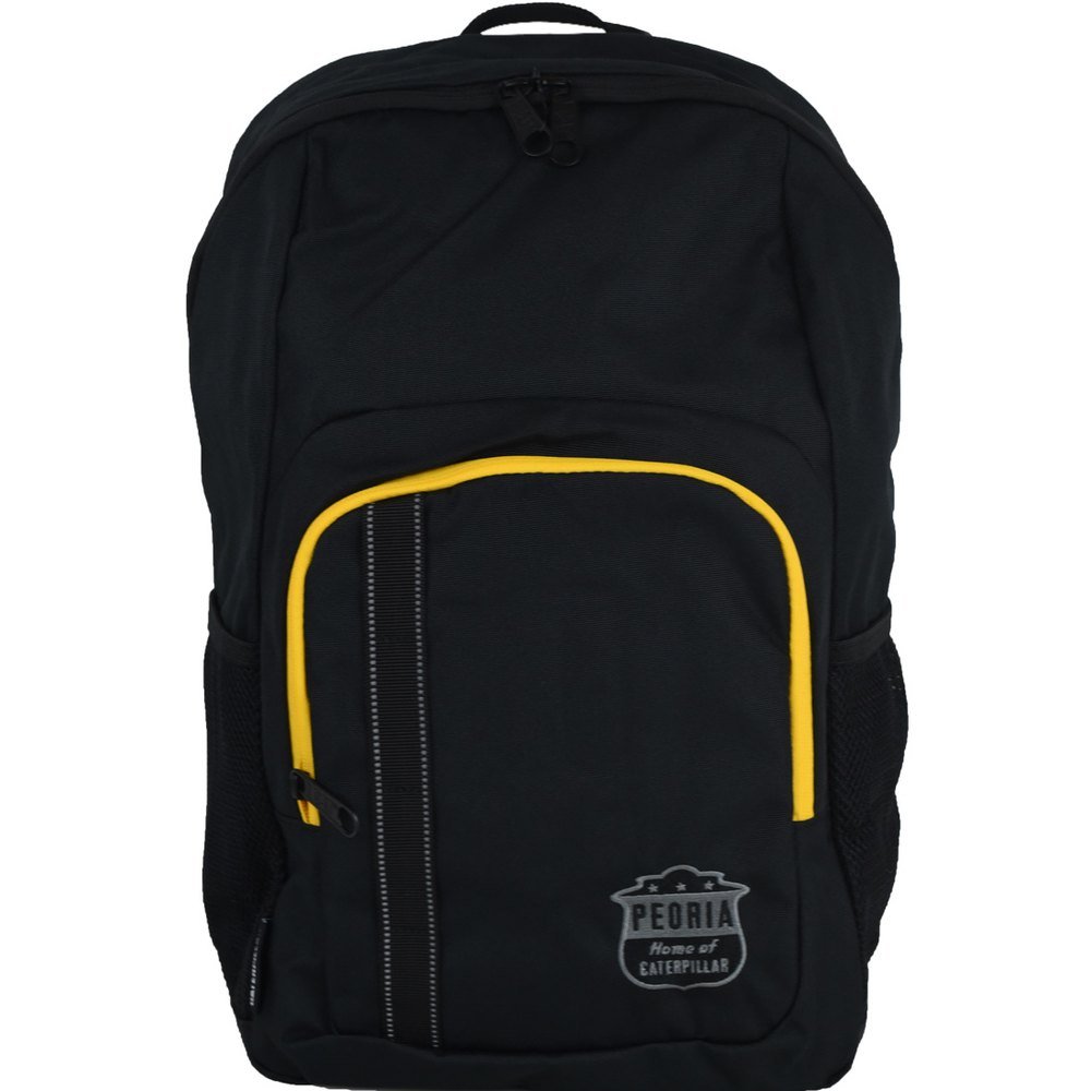 Mochila Peoria Uni School Bag Black/Yellow
