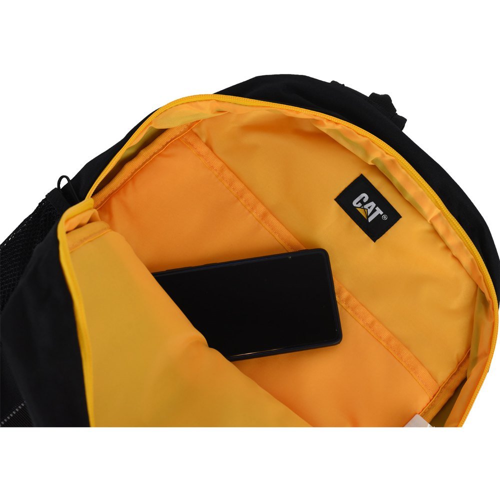 Mochila Peoria Uni School Bag Black/Yellow
