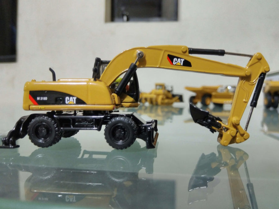 85177 Excavadora De Ruedas Cat M318D Escala 1:87