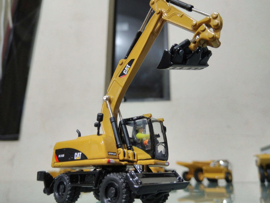 85177 Excavadora De Ruedas Cat M318D Escala 1:87