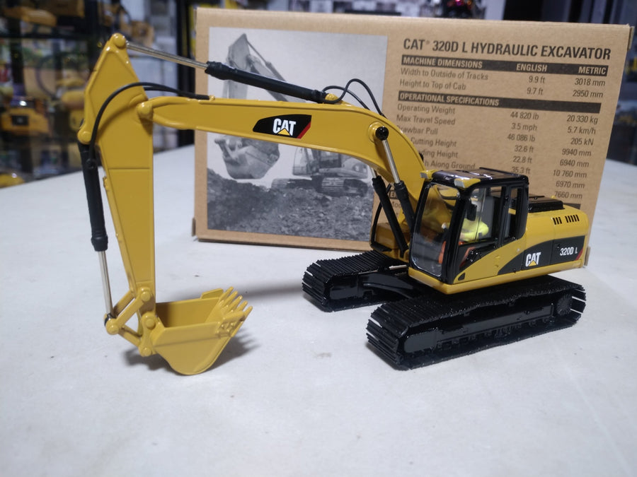 Excavadora Hidráulica 320D L Escala 1:50 (Modelo Descontinuado)