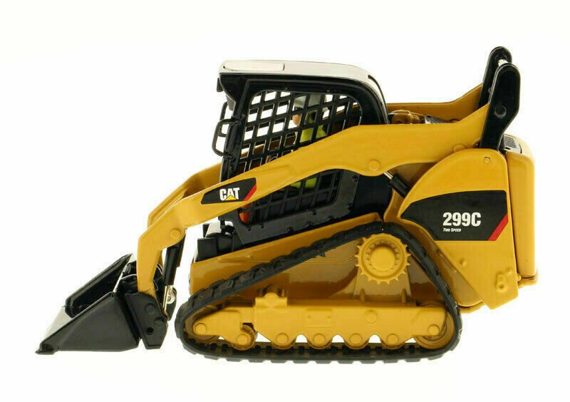 Minicargador Con Cadenas  299C Escala 1:32